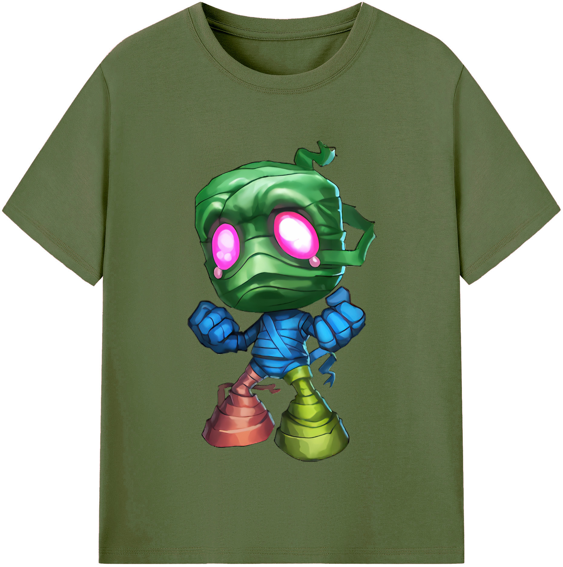 リーグ・オブ・レジェンド League of Legends LOL 綿100％半袖Tシャツ（フロントプリント）
